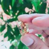 Nhẫn đính hôn vàng 18K đính đá thật Cz – Bản 4mm RIOGEMs