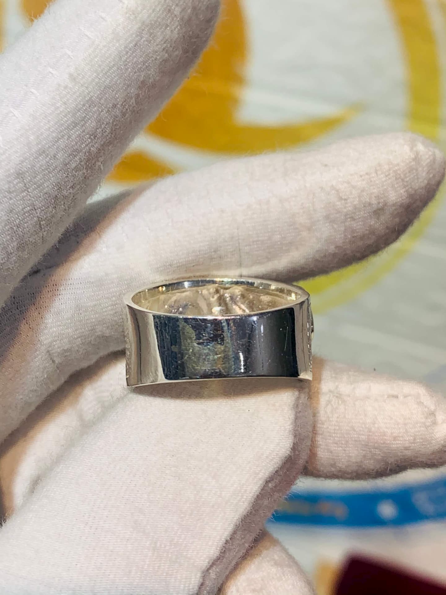 Nhẫn bạc nam đá chữ nhật màu lớn sang trọng đẹp độc lạ HCM A80051 | Shopee  Việt Nam