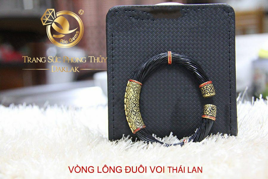 vong tay long voi thai lan vang phong thuy cho nam
