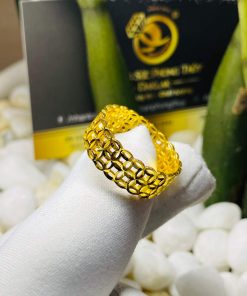 nhẫn kim tiền vàng 18K phù hợp cho cả nam và nữ