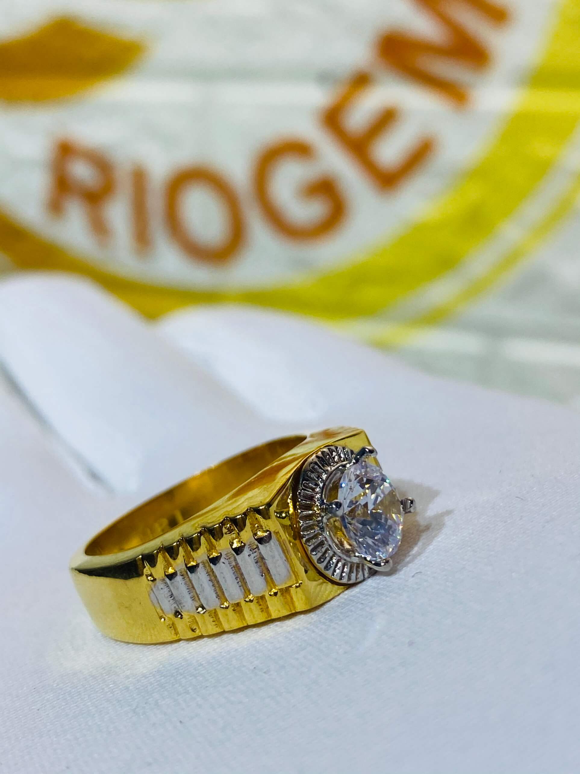 Nhẫn nam Rolex đính đá Zc phong thủy, mang lại may mắn cho người đeo, phù hợp mệnh KIM – THỦY