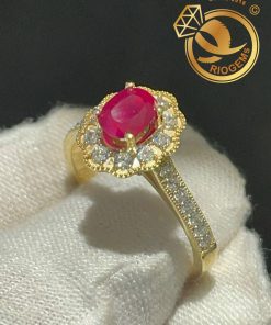 Nhẫn nữ Ruby Vàng 10K đẹp