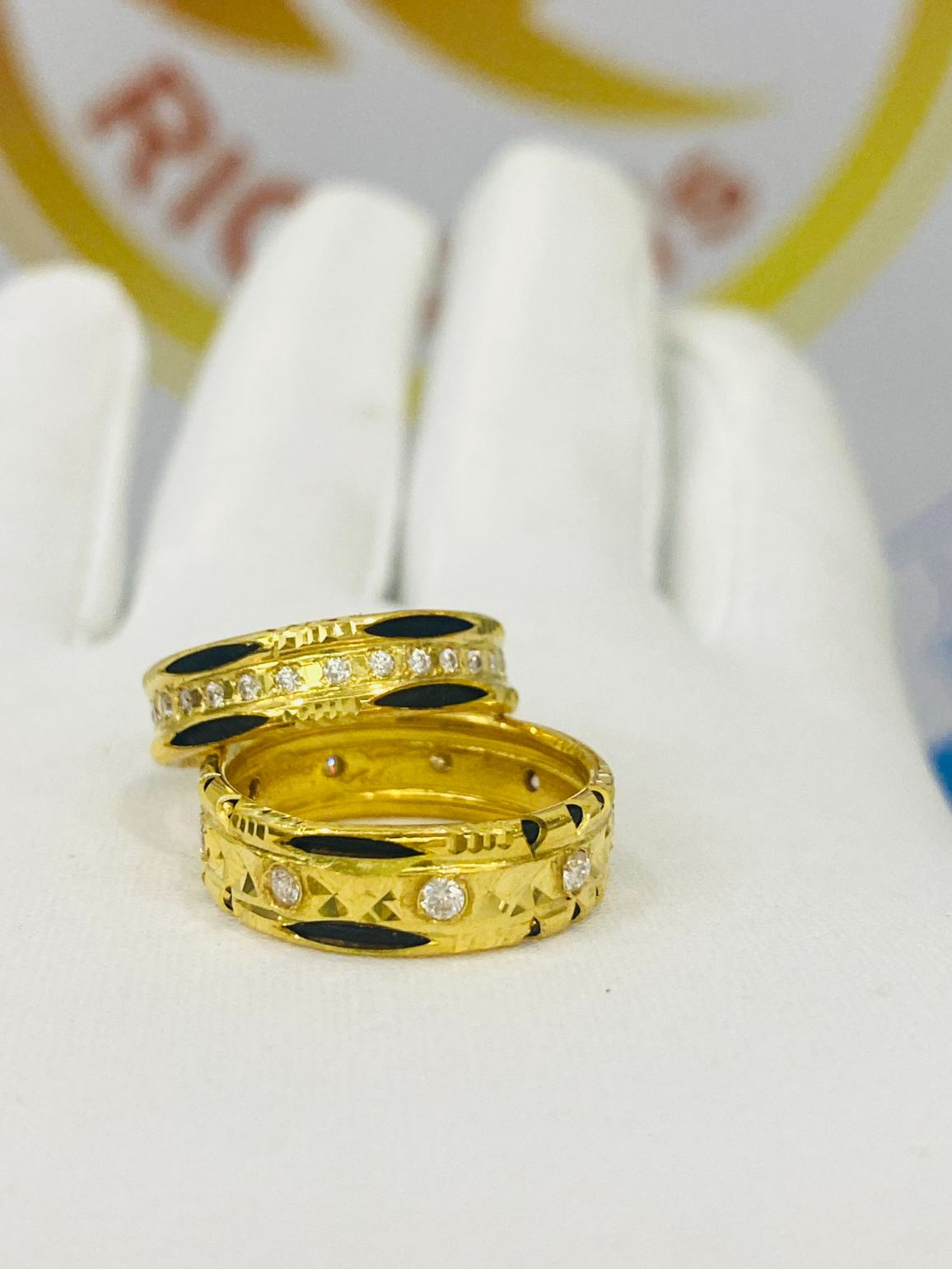Nhẫn nam thủy triều Vonfram mạ vàng 18K Vàng nam trang sức đơn nhẫn nam cá  tính Thời trang nhẫn độc đoán ngón trỏ - Nhẫn nhẫn cặp vàng 18k | Tàu