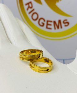 mẫu nhẫn cưới vàng 18k đẹp