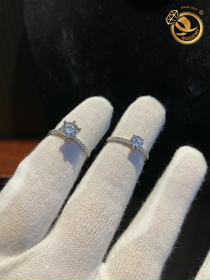 Nên đeo nhẫn kim cương mấy ly