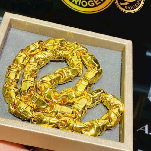 6491a182027a8924d06b result Dây chuyền VÀNG 18K mắt xích ống khúc 9.3mm