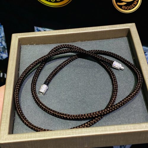 56c6b2a5c6264b781237 result Dây chuyền chốt BẠC đính đá CZ vải dù cao cấp