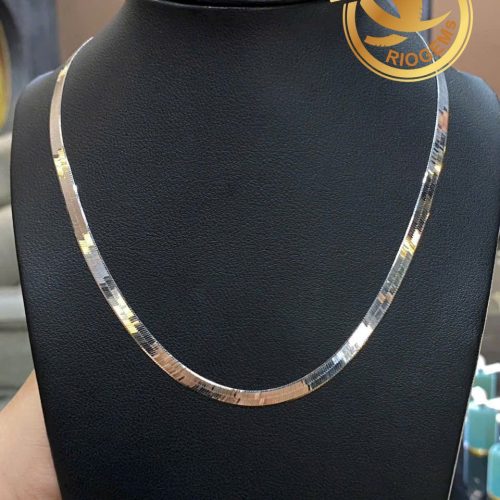 z7116620995314 1c27b75b3a25ec63f99e3542d5a40f32 Dây chuyền Mắt Mèo cao cấp vàng Ý trắng